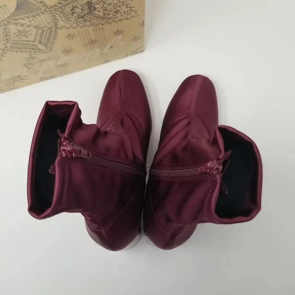 New Free People Spectrum Berry Sock Ankle Boots 38 - Picture 6 of 10